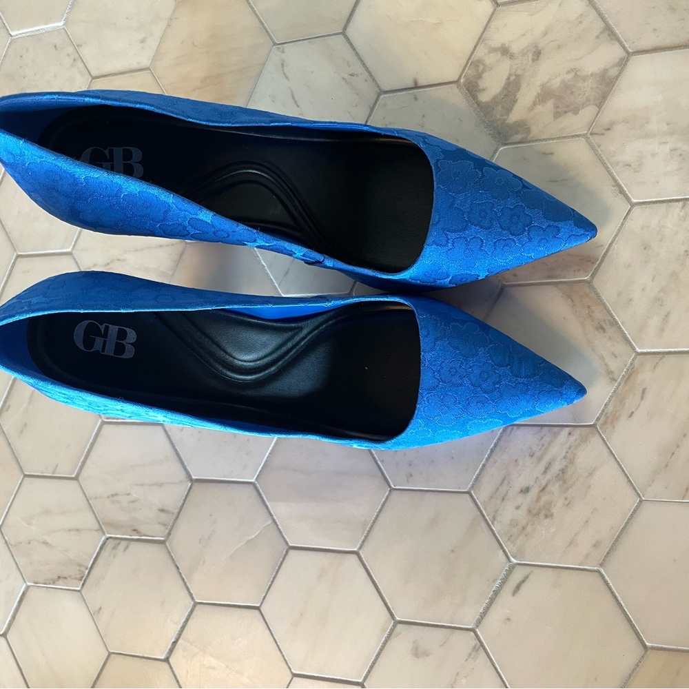 Gianni Bini Blue Women's Heels - Picture 3 of 6